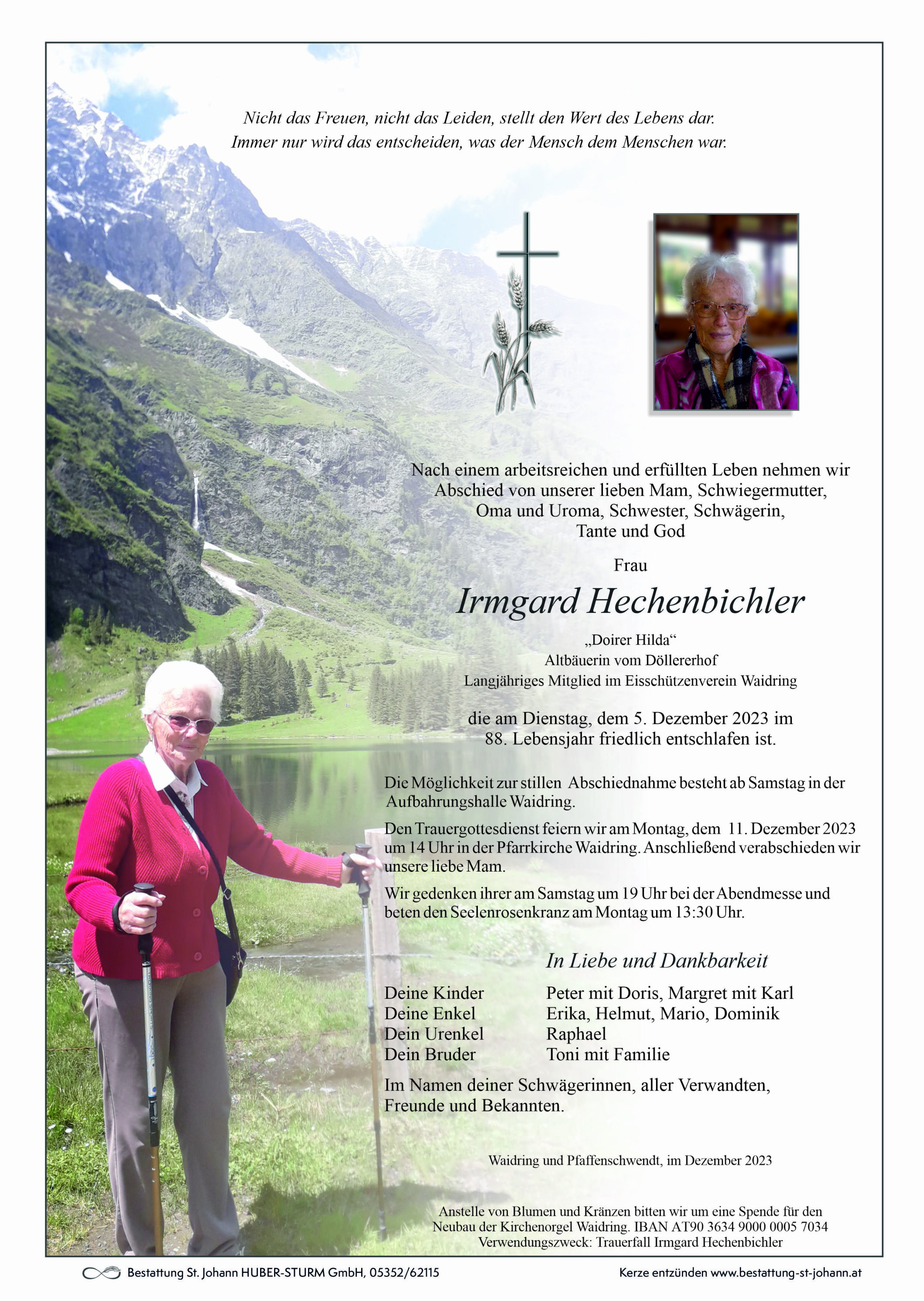 Irmgard Hechenbichler